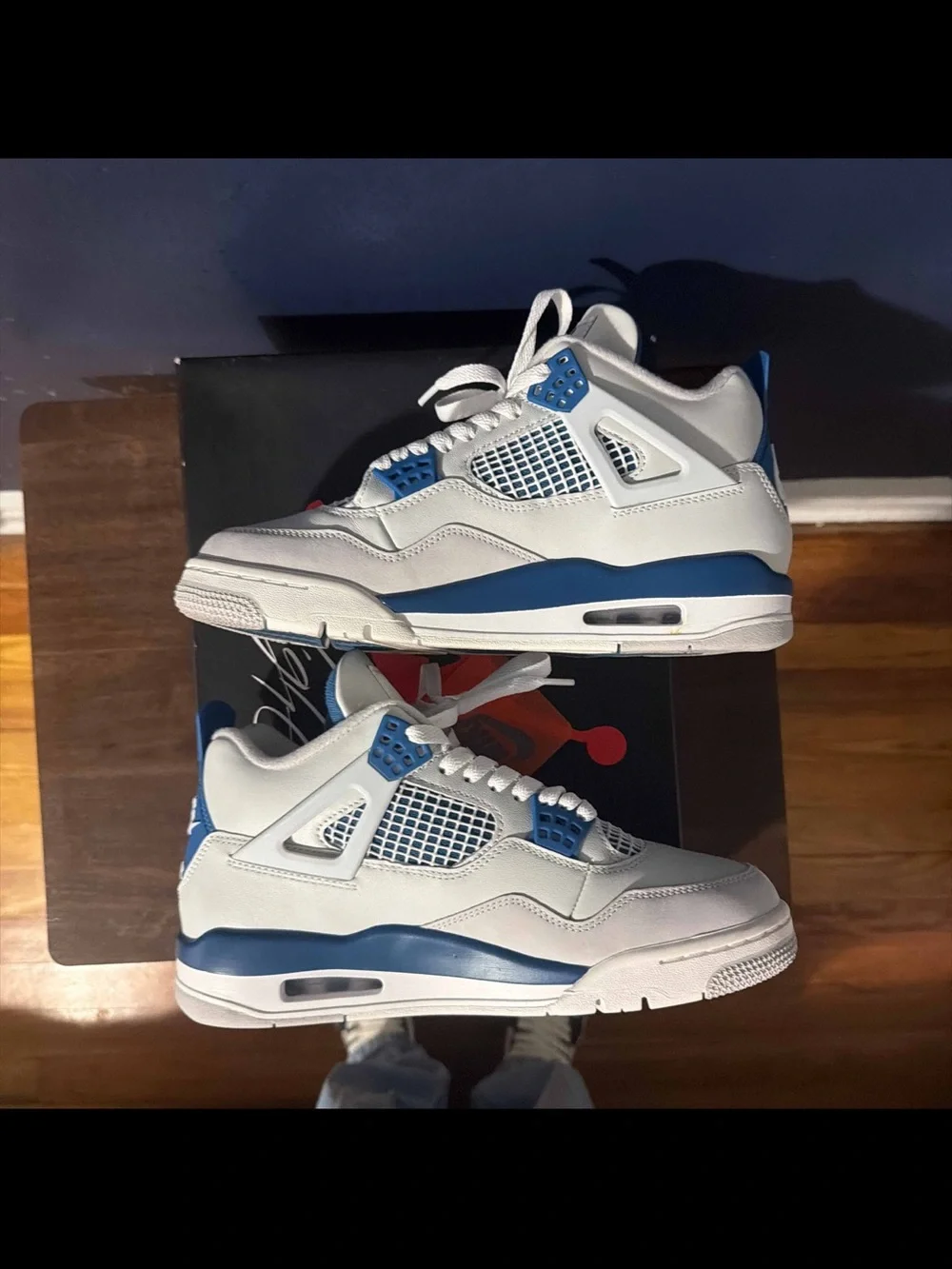 Jordan Gray and Black Sneaker Interior Label